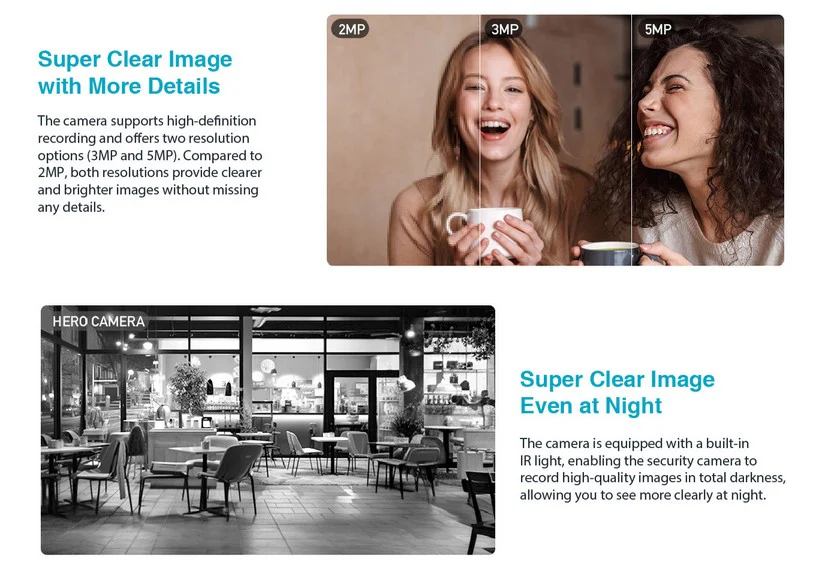 La Mejor Cámara Dahua IP Domo PT 5MP AI WiFi con Micrófono y Parlante